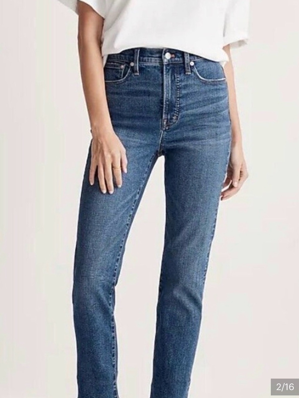 Everlane High-Rise Straight Leg Women's Jeans